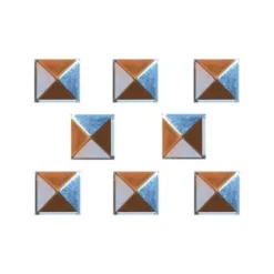 ANTICORP Square Alloy Studs