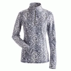 NILS Robin Print T-Neck Ladies Skivvy